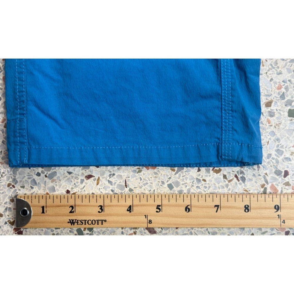 Kuhl Vintage Patina Dye Women's Straight Leg Cargo Blue Pants Size 6 Reg - Picture 4 of 11